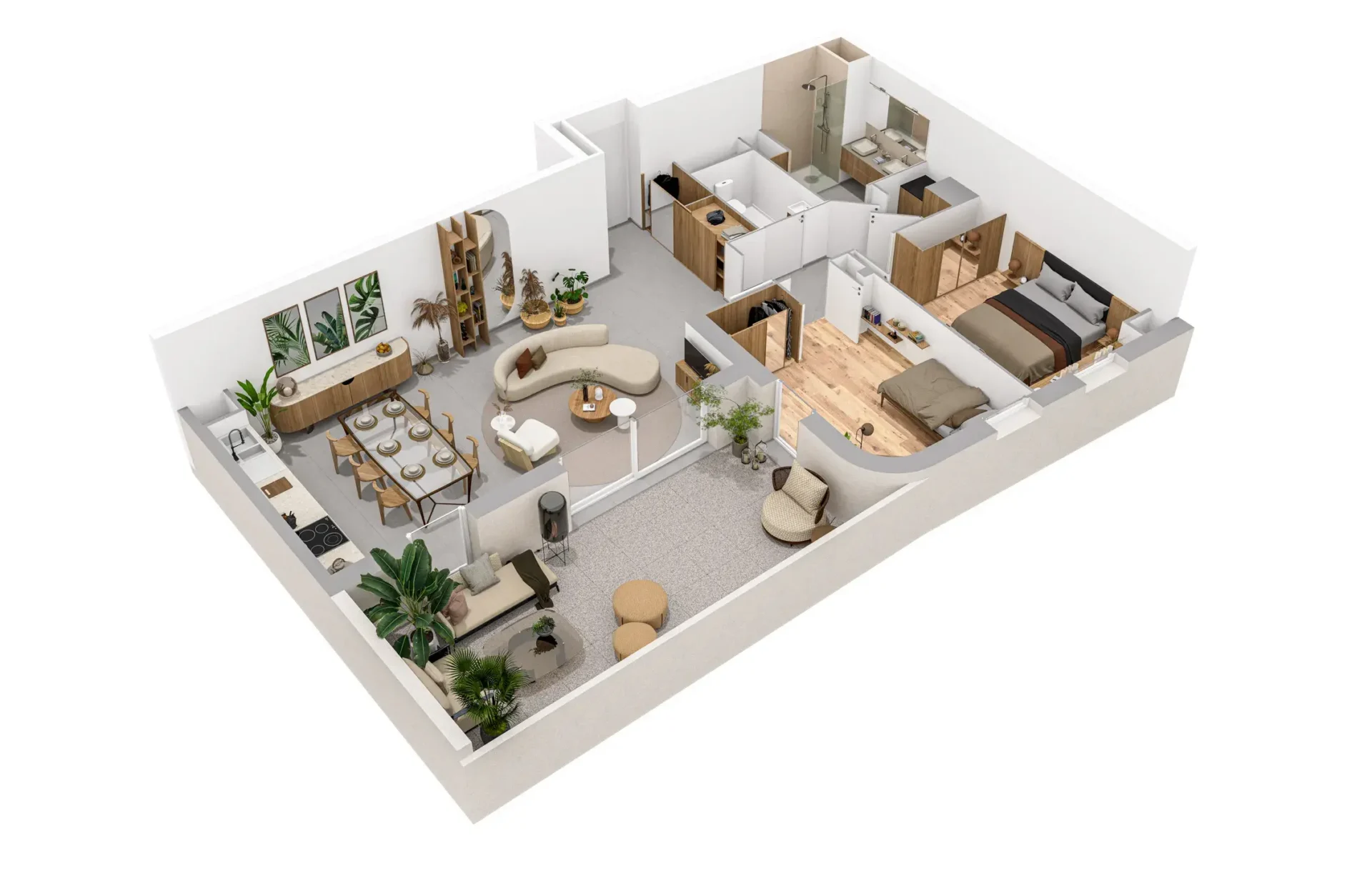 plan d'appartement personnaliser au Pays Basque